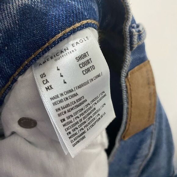 American Eagle Highest Rise 90s Boyfriend Jeans 4 Short - Picture 8 of 9